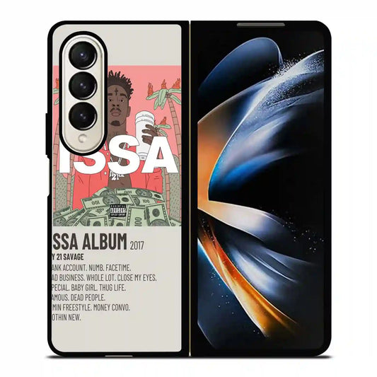 21 Savage Album Issa Samsung Z4 Fold Case