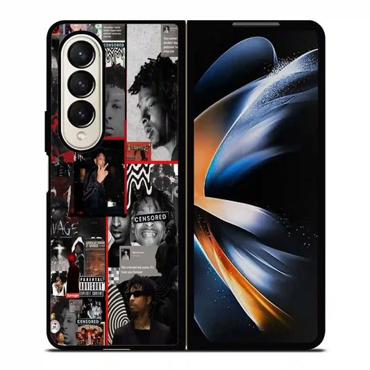 21 Savage Album Samsung Z4 Fold Case