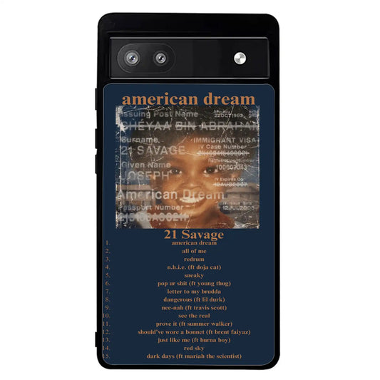 21 Savage American Dream Google Pixel 6 Pro Case