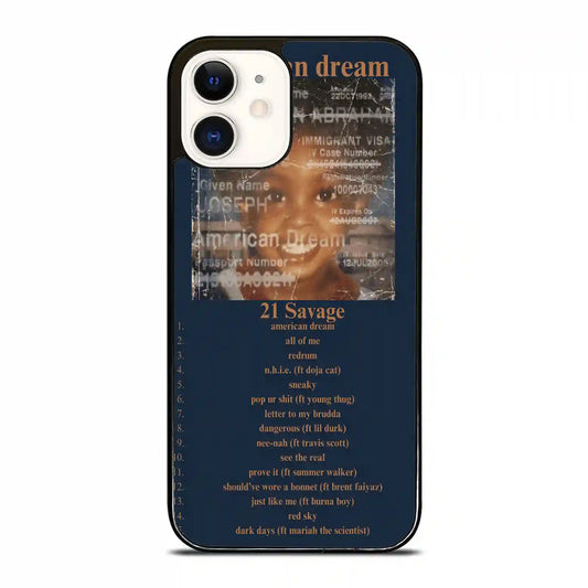 21 Savage American Dream iPhone 12 Mini Case