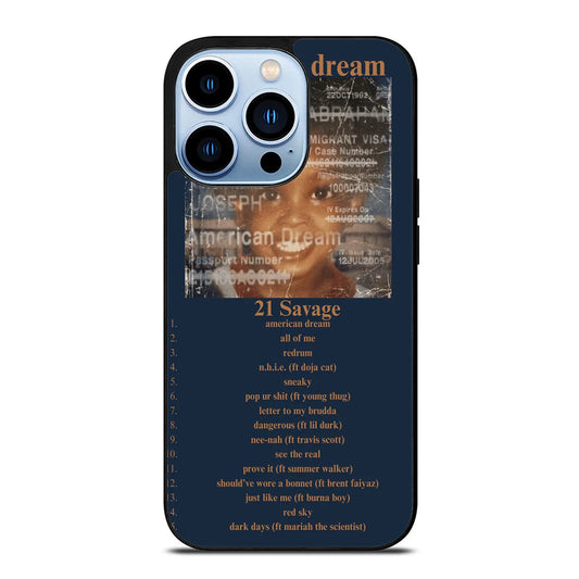 21 Savage American Dream iPhone 13 Pro Max Case