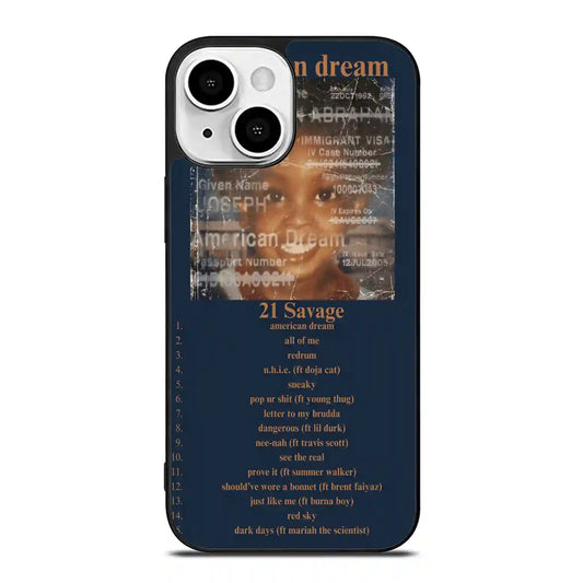 21 Savage American Dream iPhone 13 Mini Case