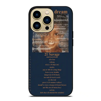 21 Savage American Dream iPhone 14 Pro Max Case