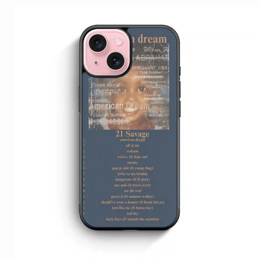 21 Savage American Dream iPhone 15 Case