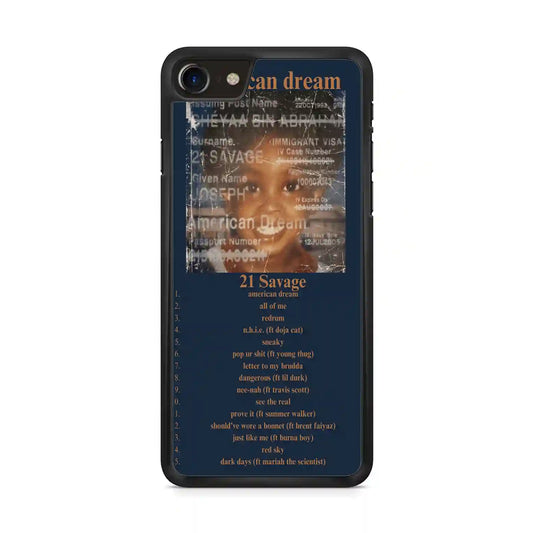 21 Savage American Dream iPhone SE 2020 Case