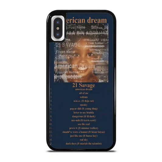 21 Savage American Dream iPhone X-XS Case