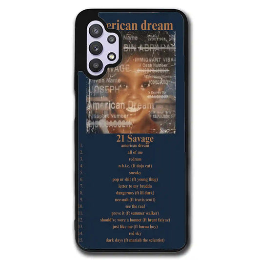 21 Savage American Dream Samsung Galaxy A32 5G Case