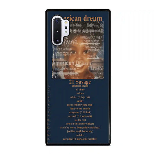 21 Savage American Dream Samsung Galaxy Note 10 Pro 5G Case