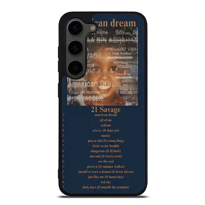 21 Savage American Dream Samsung Galaxy S23 FE Case