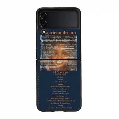 21 Savage American Dream Samsung Z4 Flip Case