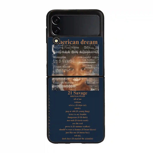 21 Savage American Dream Samsung Z4 Flip Case