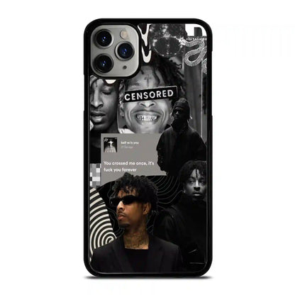 21 Savage Black iPhone 11 Pro Case