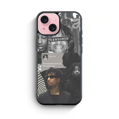 21 Savage Black iPhone 15 Case