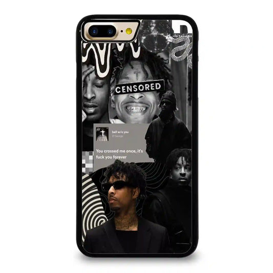 21 Savage Black iPhone 7-8 Plus Case