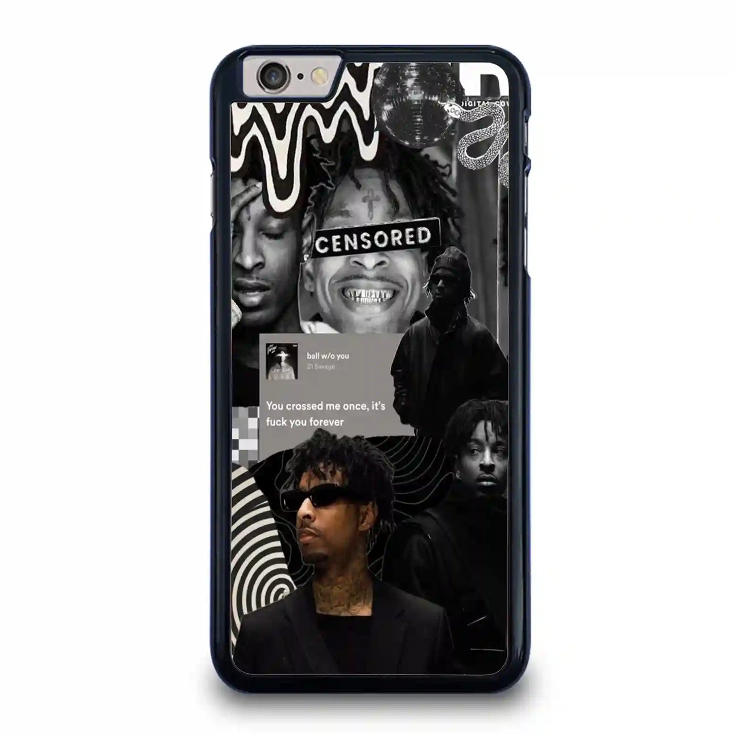 21 Savage Black iPhone 7-8 Case