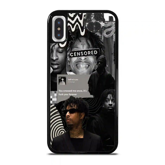 21 Savage Black iPhone X-XS Case