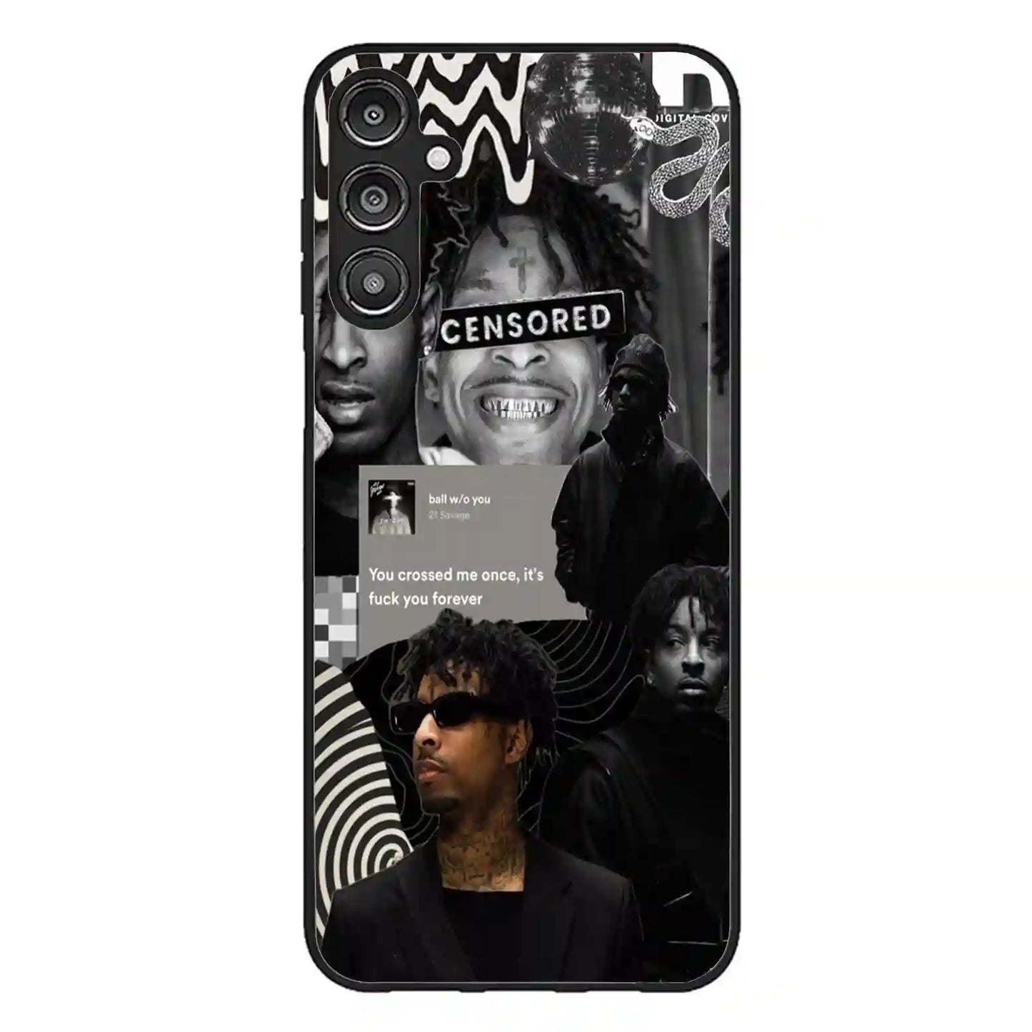 21 Savage Black Samsung Galaxy A14 5G Case