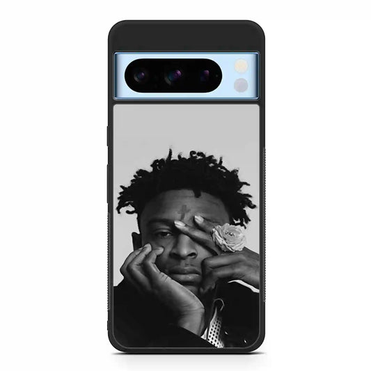 21 Savage Black White Google Pixel 8 Pro Case