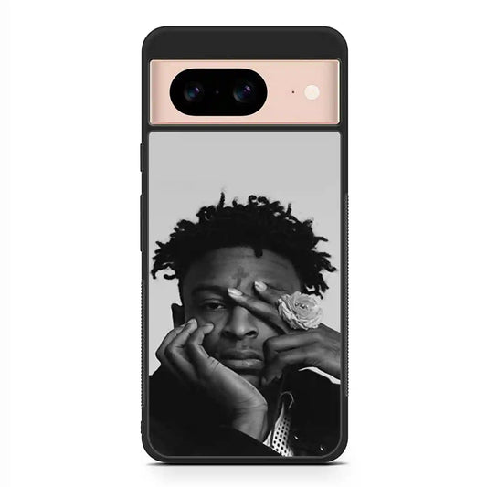 21 Savage Black White Google Pixel 8 Case