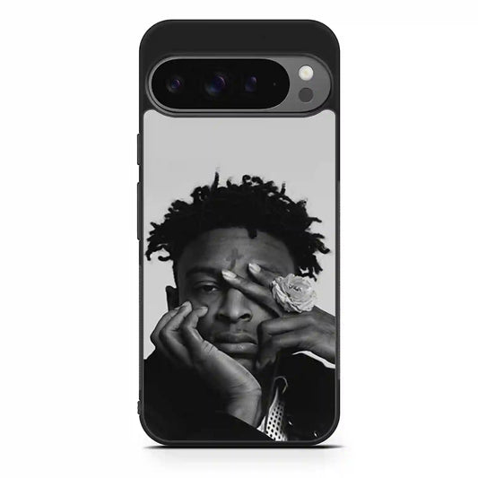 21 Savage Black White Google Pixel 9 Pro XL Case