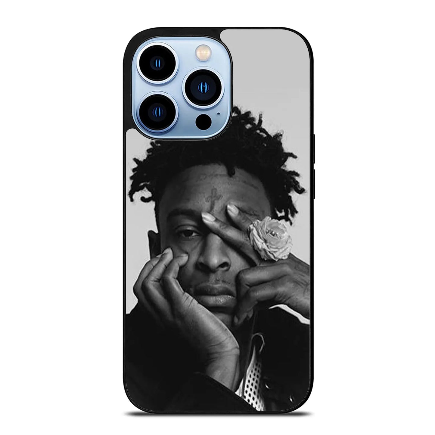 21 Savage Black White iPhone 13 Pro Max Case