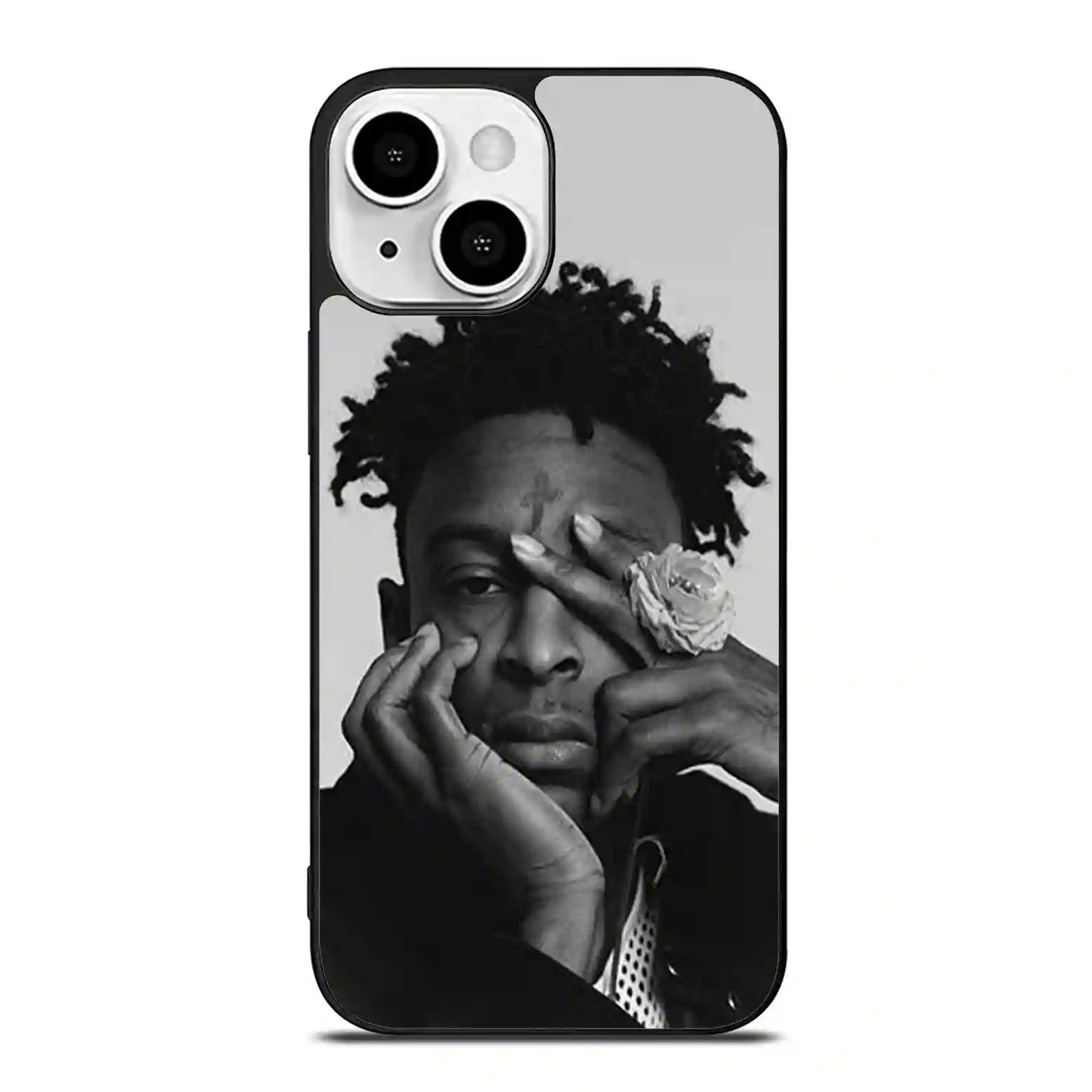 21 Savage Black White iPhone 13 Mini Case