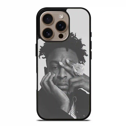 21 Savage Black White iPhone 16 Pro Max Case