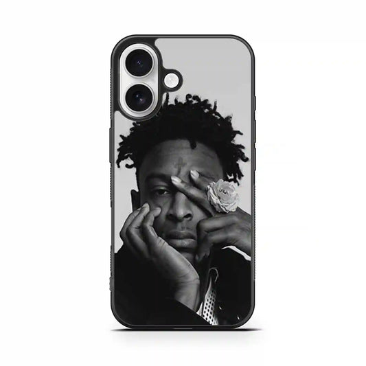 21 Savage Black White iPhone 16 Case