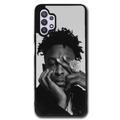 21 Savage Black White Samsung Galaxy A32 5G Case