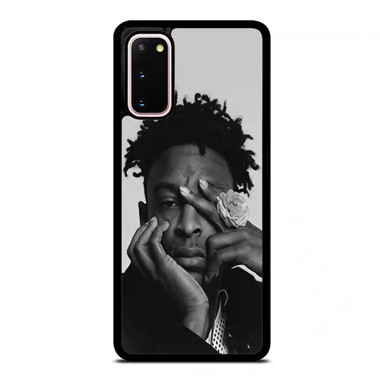 21 Savage Black White Samsung Galaxy S20 Case