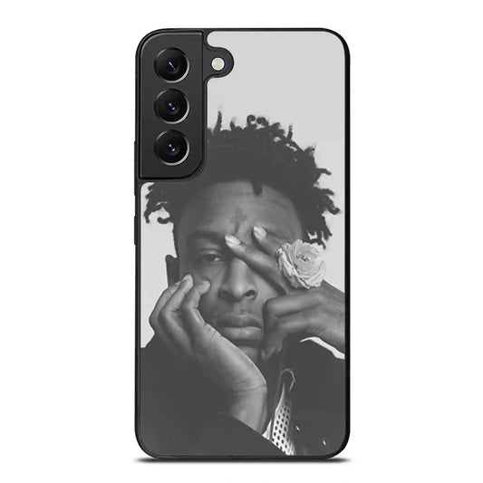 21 Savage Black White Samsung Galaxy S22 Case