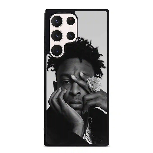 21 Savage Black White Samsung Galaxy S23 Ultra Case