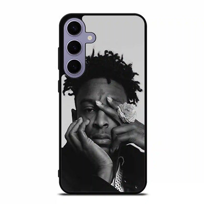 21 Savage Black White Samsung Galaxy S24 Plus Case