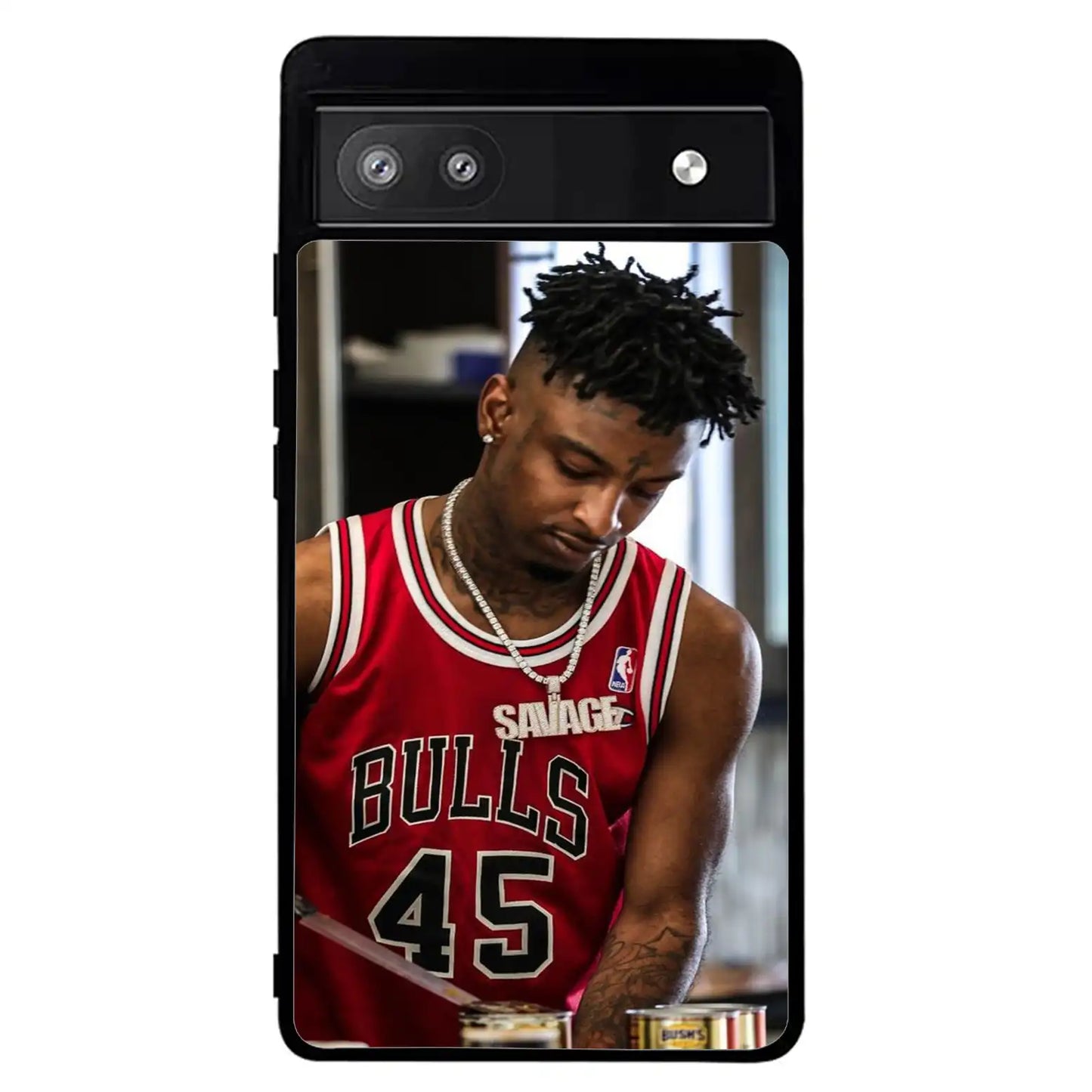 21 Savage Bulls Google Pixel 6A Case