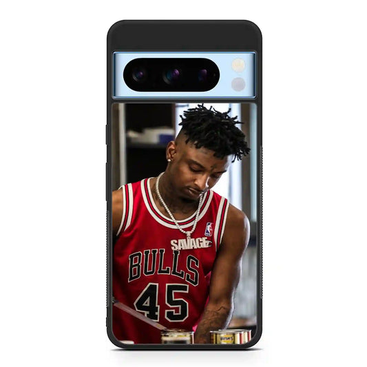 21 Savage Bulls Google Pixel 8 Pro Case