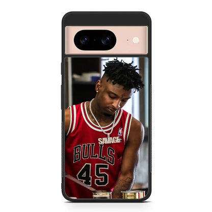 21 Savage Bulls Google Pixel 8 Case