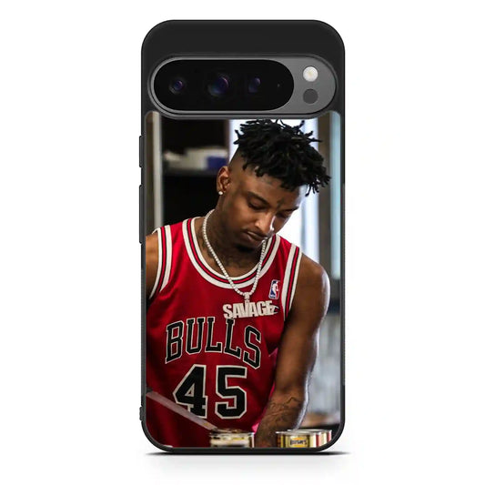 21 Savage Bulls Google Pixel 9 Pro XL Case