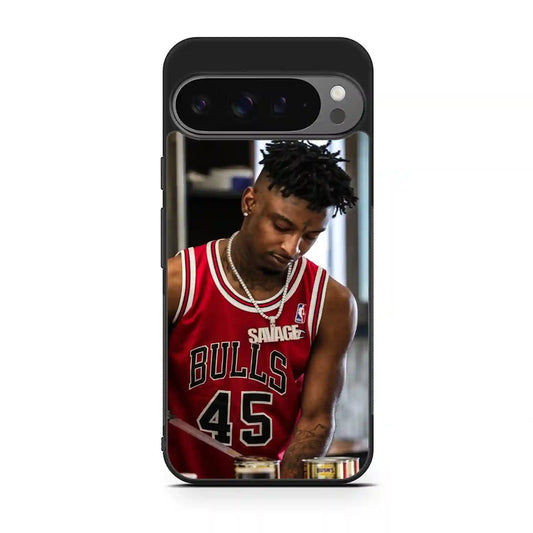 21 Savage Bulls Google Pixel 9 Pro Case