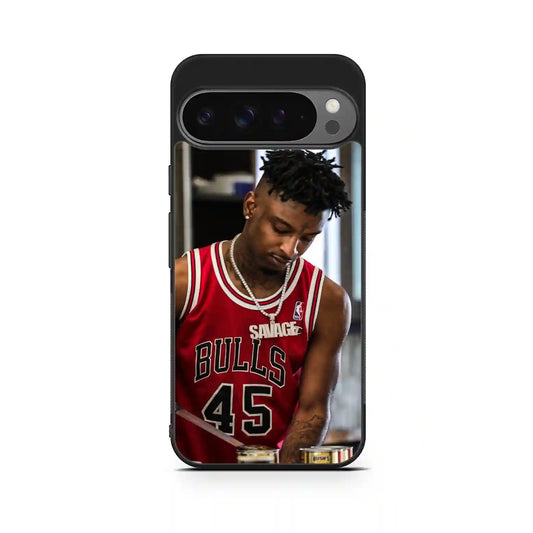 21 Savage Bulls Google Pixel 9 Case