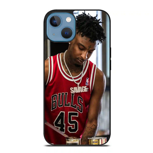 21 Savage Bulls iPhone 14 Case