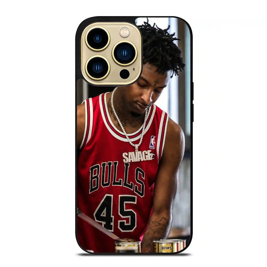 21 Savage Bulls iPhone 14 Pro Max Case