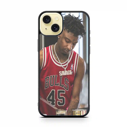 21 Savage Bulls iPhone 15 Plus Case