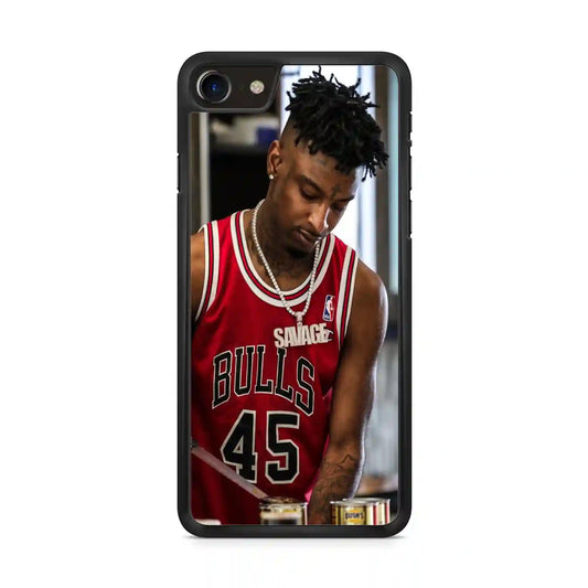 21 Savage Bulls iPhone SE 2020 Case