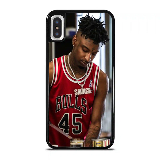 21 Savage Bulls iPhone X-XS Case