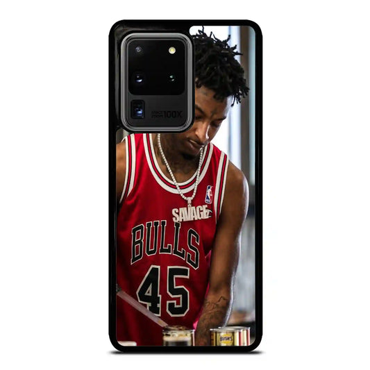 21 Savage Bulls Samsung Galaxy S20 Ultra Case