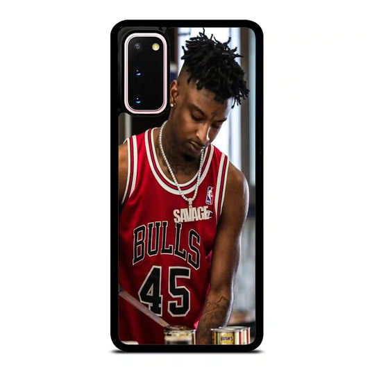 21 Savage Bulls Samsung Galaxy S20 Case