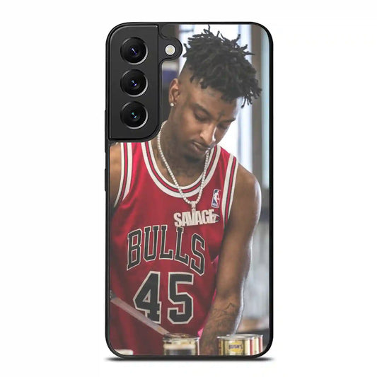 21 Savage Bulls Samsung Galaxy S22 Plus Case