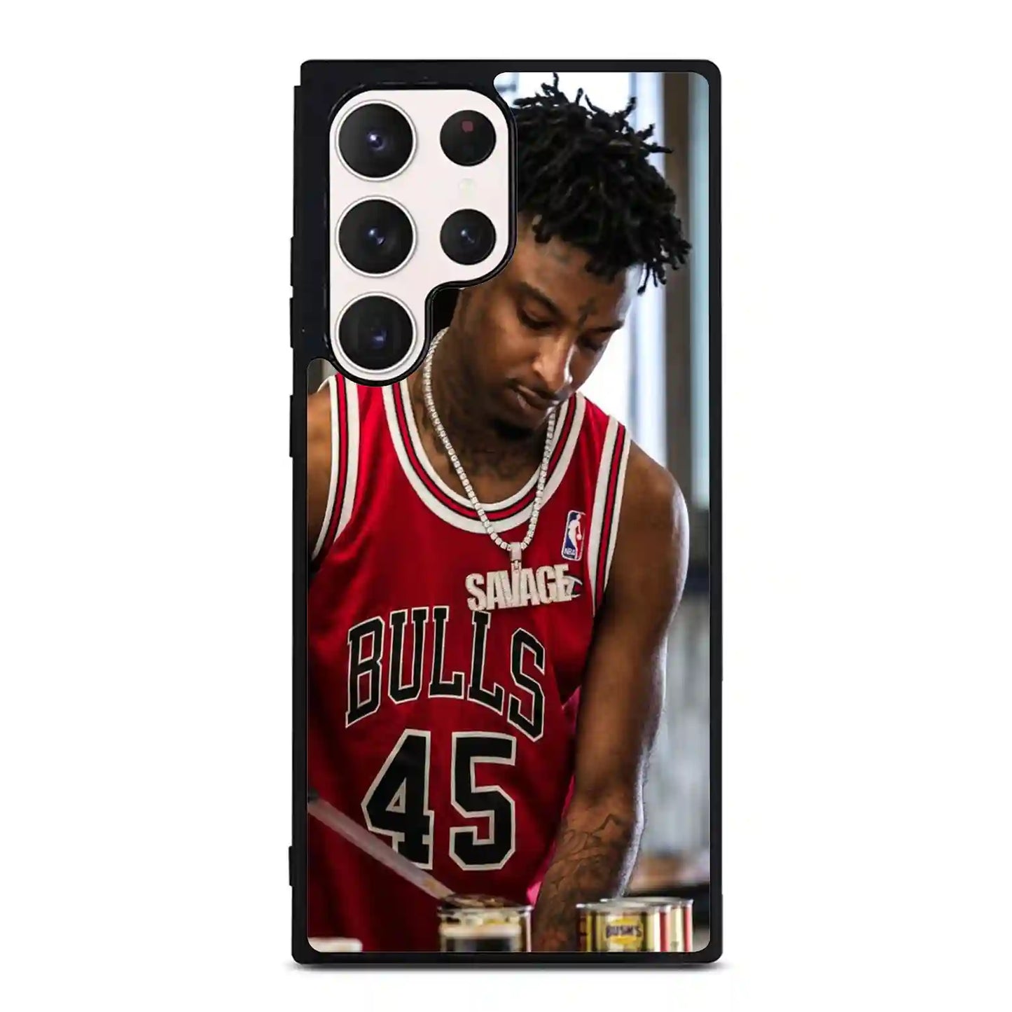 21 Savage Bulls Samsung Galaxy S23 Ultra Case