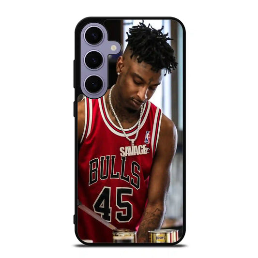 21 Savage Bulls Samsung Galaxy S24 Plus Case