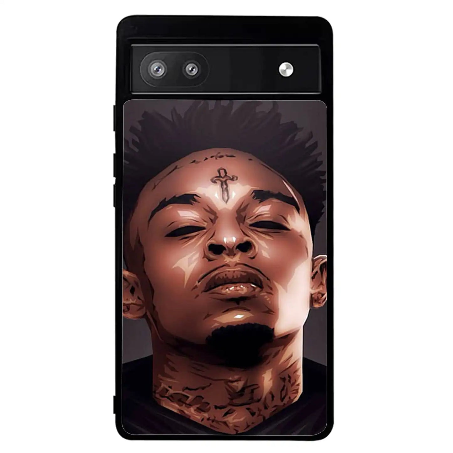 21 Savage Cartoon Face Google Pixel 6A Case